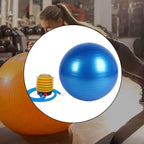 Heavy Duty Gym Ball Non-Slip Stability Ball with Foot Pump for Total Body Fitness