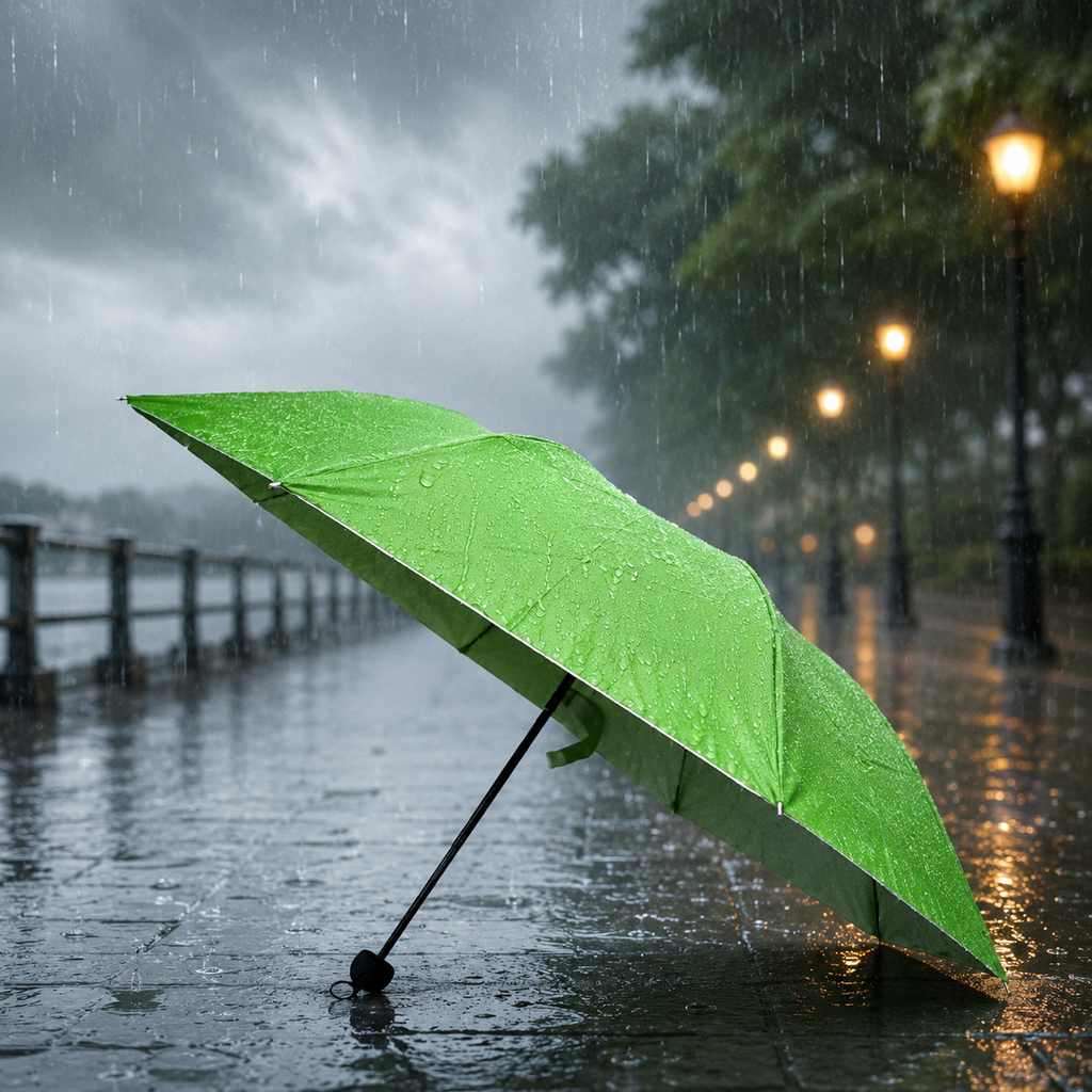 Portable Waterproof Windproof Travel Umbrella