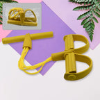 Pull Rope Exerciser Body Trimmer - Full Body Foot Pedal Exerciser, Waist Shaper & Fat Burner