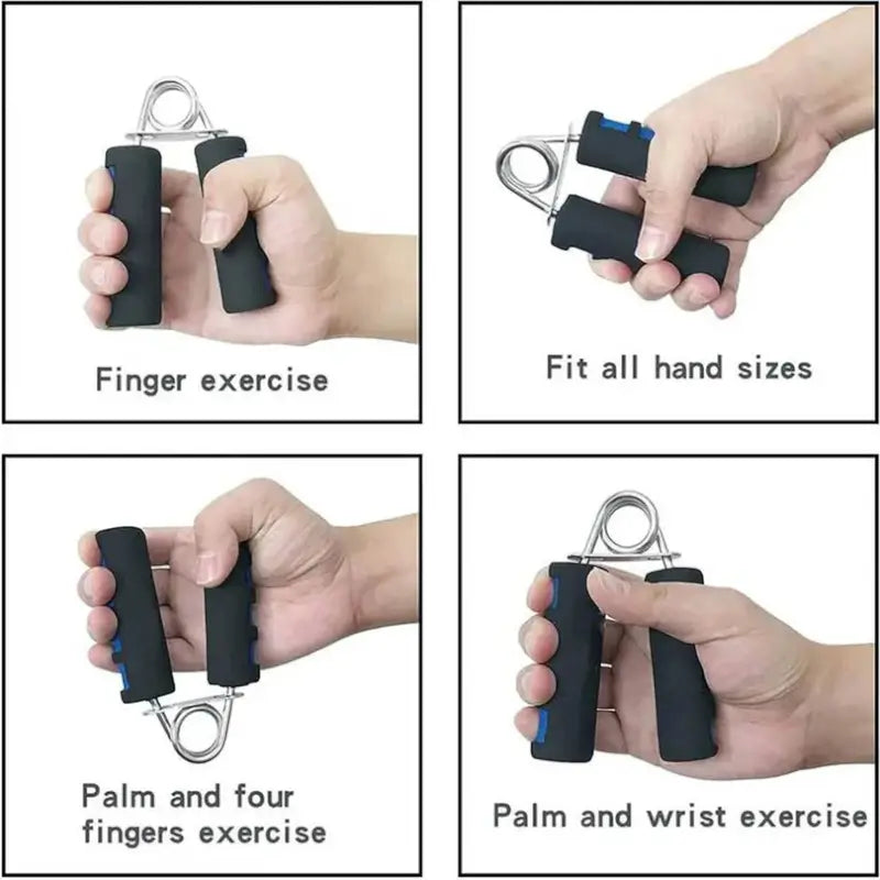 Foam Grip Hand Exerciser Steel Spring Strengthener