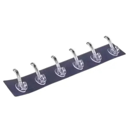Super Strong 6-in-1 Adhesive Wall Hooks  (Pack of 2)