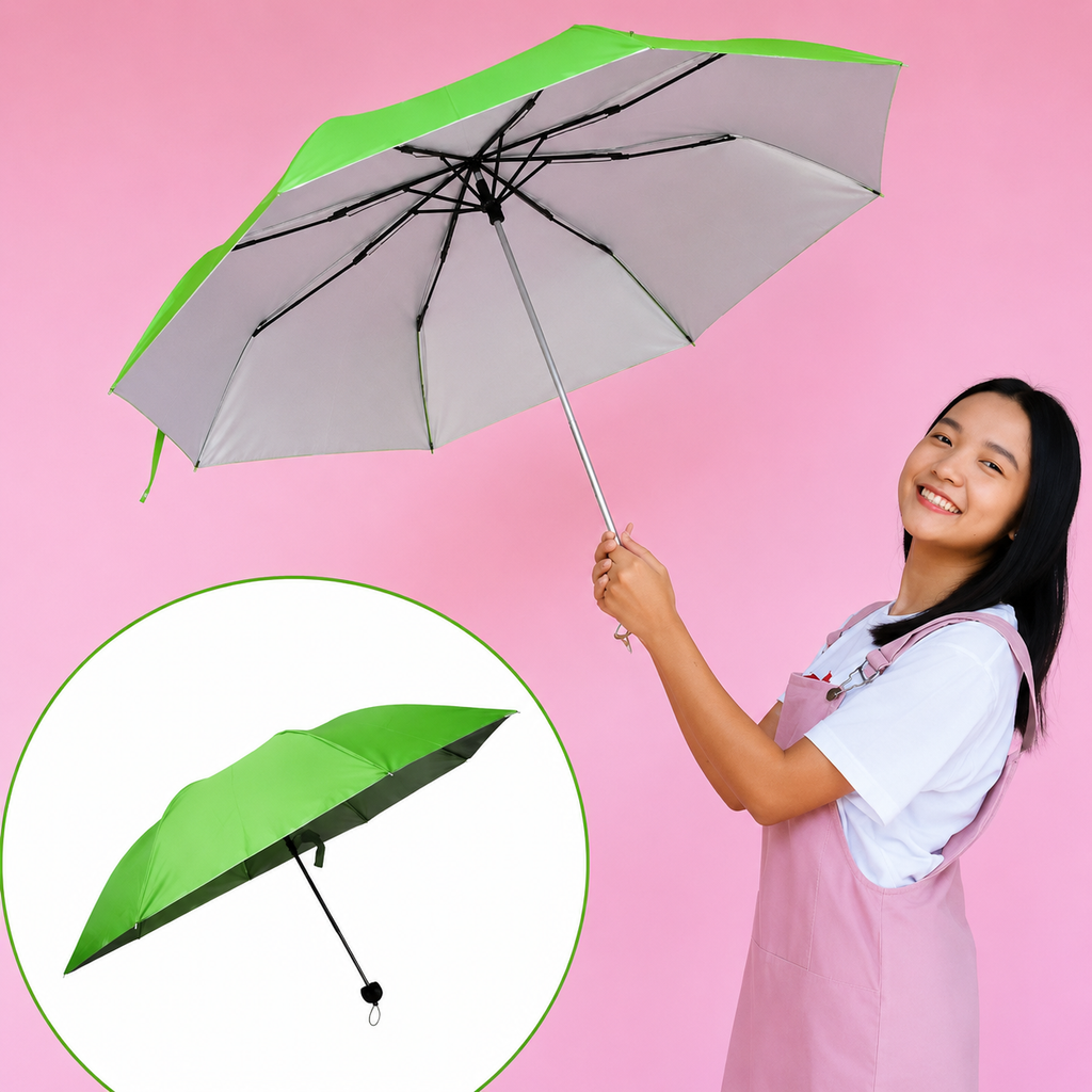 Portable Waterproof Windproof Travel Umbrella