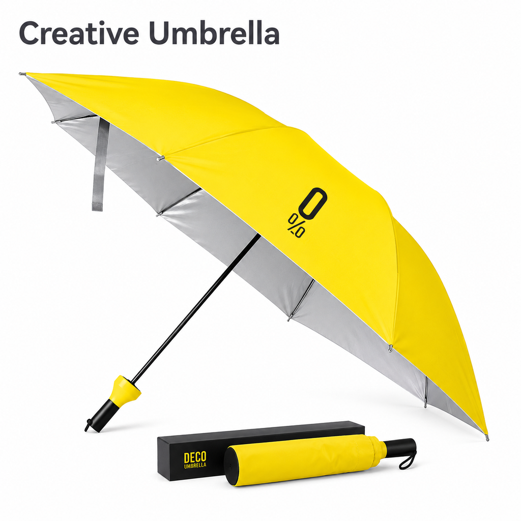 16-Rib Windproof Travel Umbrella