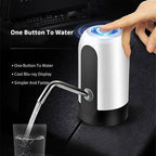 Automatic Wireless Water Can Dispenser Pump for 20L Bottle Can (Multicolor)