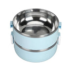 Multi-Layer Stainless Steel Hot Lunch Box - Insulated Tiffin for School & Office