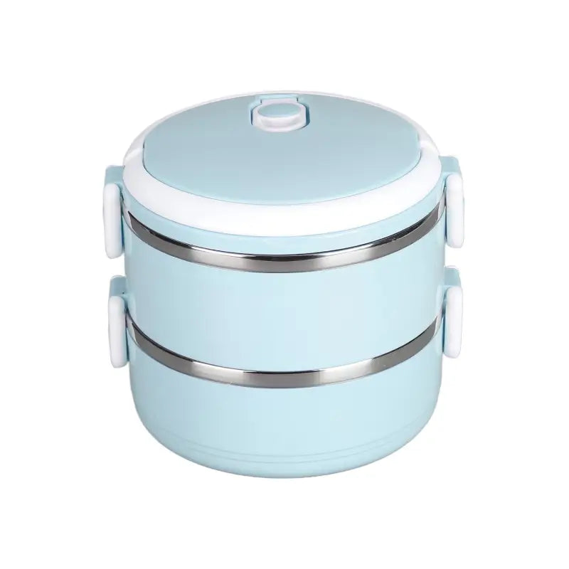 Multi-Layer Stainless Steel Hot Lunch Box - Insulated Tiffin for School & Office