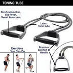 Combo Hand Gripper with Toning Tube – Fitness Accessory